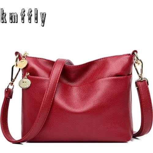 Women Messenger crossbody bags for women Soft Leather bags handbags women famous brands Ladies Shoulder Bag Bolsa Feminina sac