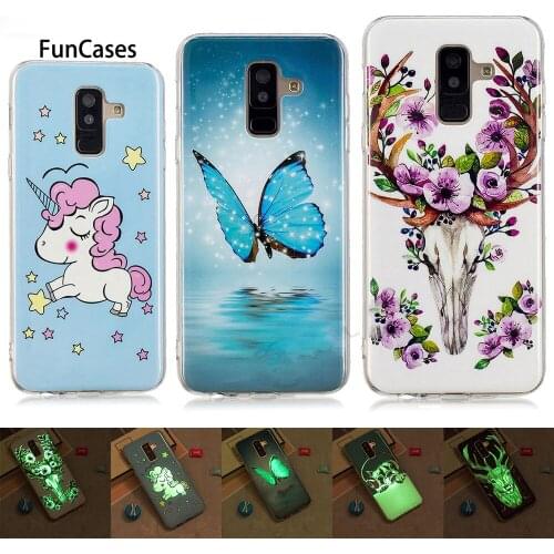 Luminous Case For Samsung Galaxy A6 2018 A 600 A600 A600FN TPU Soft Phone Case SM-A600 SM-A600FN SM-A600FN/DS Phone Back Cover