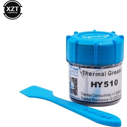 HY510 Thermal Compound Conductive 12W/mk Grease Paste Silicone Plaster Heat Sink for CPU GPU Chipset Notebook Cooling Coolers