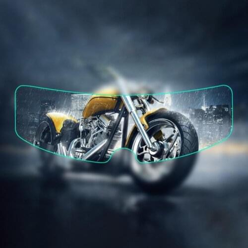 Universal Motorcycle Motorbike Helmet Visor Lens Anti-Fog Clear Film Sticker accessories Protective Gears Accessories