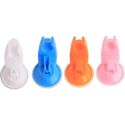 Bathroom Strong Attachable Shower Head Holder Movable Bracket Powerful Suction Shower Seat Chuck Holder Suction Cup