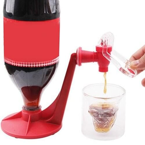 Creative Soda Drink Dispense Gadget Party Coke Drinking Automatic Dispenser Tool Party Bar Kitchen Gadgets Drink Machines
