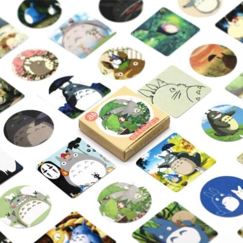 1pcs Totoro Cute Cartoon Stickers Model Building Kits Gift Toys Boy Girl Children