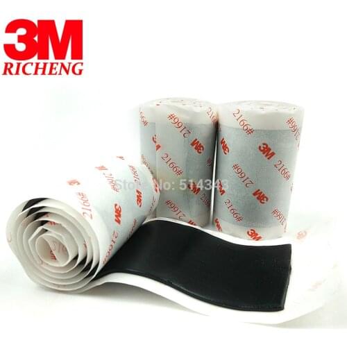 3M Butyl Rubber Tape 2166, Excellent weather resistance and waterproof, sealing performance