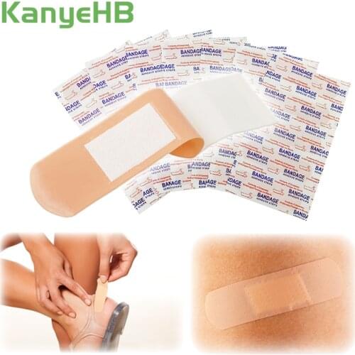50Pcs Medical Waterproof Band Aid Wound Hemostasis Stickers Emergency Patch First Aid Bandage Heel Cushion Adhesive Plaster A274