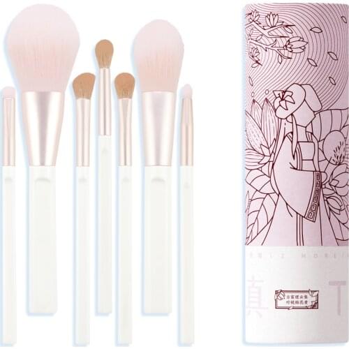 7/10Pcs Makeup Brushes Sets Eye Cosmetic Powder Foundation Eye Shadow Brush Soft Hair