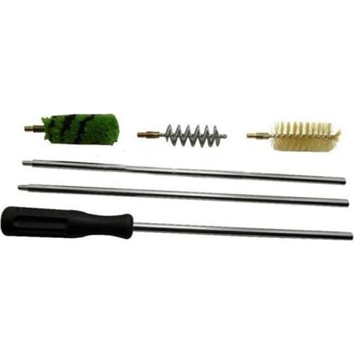 SPT Hunting Weapons AccessoriesTactical 12GA Universal ShotGun Aluminum Rod Brush Cleaning Kit For Outdoor Hunting