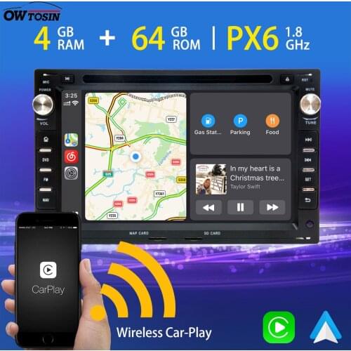 PX6 4G+64G Android 10.0 Car DVD Multimedia Player For VW Volkswagen Bora Polo Passat Jetta Golf Seat Skoda DSP CarPlay Radio GPS