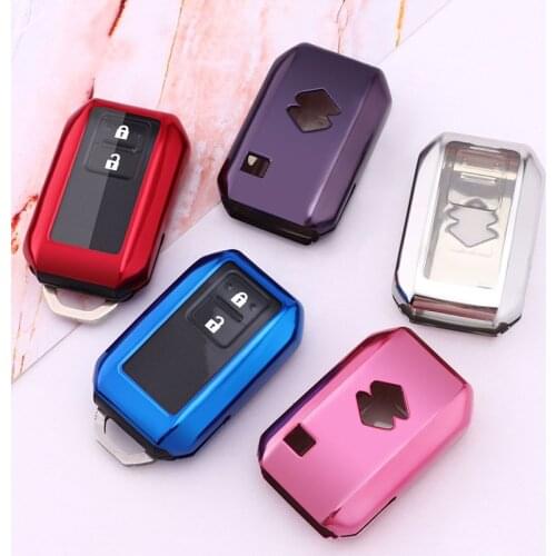 TPU Case Car Key Cover for Suzuki Swift 2018 Maruti Dzire Ertiga Silica Gel Case For Keys Holder Flid Key Fob Protector