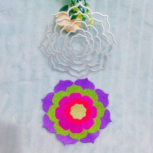 Flower Metal Cutting Dies for DIY Scrapbooking Album Paper Cards Decorative Crafts Embossing Die Cuts
