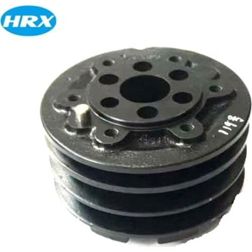 Excavator parts for 6D125 engine crankshaft pulley