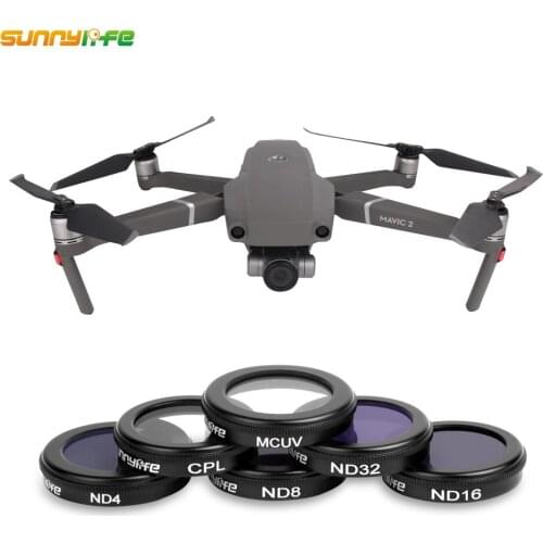 Sunnylife 2 Zoom MCUV CPL ND4 ND8 ND16 ND32 Lens Filter for DJI MAVIC 2 ZOOM Drone Gimbal Camera