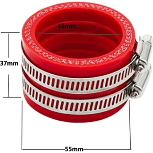 Modify Motorcycle Carburetor Manifold Intake Inlet Pipe For PWK PWM 45mm inner diameter interface adhesive