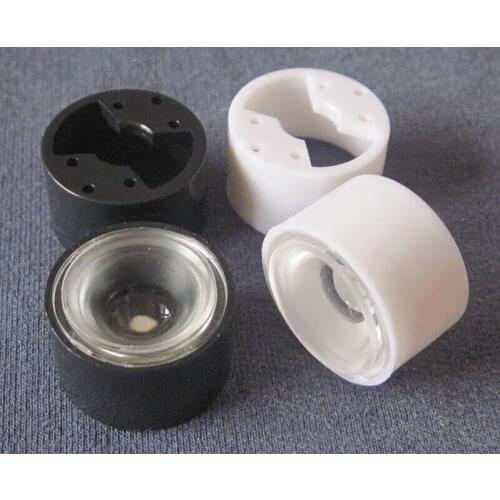 #JHTS60-20 High quality Led Lens Sets, Lens Diameter: 20mm, Holder Size: 22X13mm, 60 degree, Concave Grinding Surface, PMMA