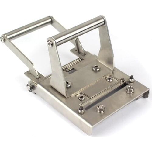 Metallic edge banding cutter wood pvc edge band end cutting device for straight and round PVC cut curve