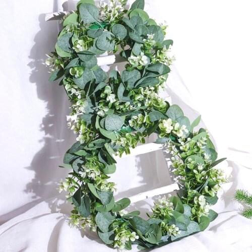 Simulation Garland Lysimachia Ring Knocker Round Leaf Decoration Wreaths Door Hanging Accessories Wedding Party Decoration