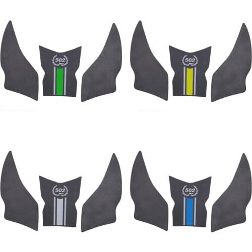 Motorcycle Anti Slip Oil Tank Pad Cover Protector Sticker Decal Gas Fuel 3M Knee Grip Traction Side for Benelli 502C