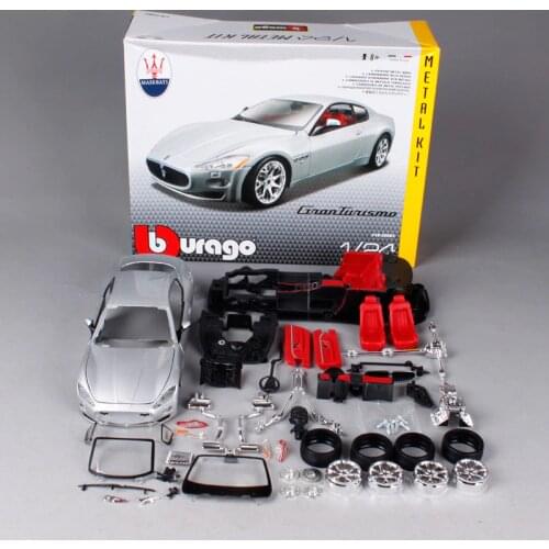 Maisto Bburago 1:24 GT Gran Turismo Assembly DIY Racing Diecast Model Kit Car Toy Kids Toys Original Box Free Shipping
