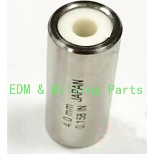 1PCS CNC EDM Wire Cut Ceramic Electrode Ceramic Guide 25x12x3.5-6.0mm Puncher Machine 1.1-1.5MM*25MM For EDM Wire Cut Mill Part