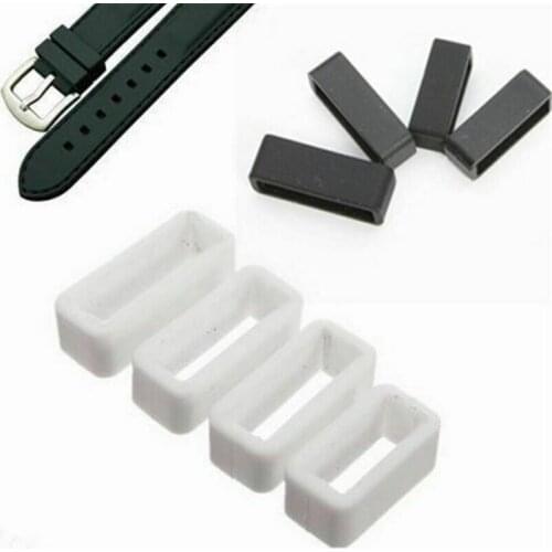 1pcs 18-28mm Watch Strap Retaining Hoop Loop Retainer Buckle Holder Ring Keeper
