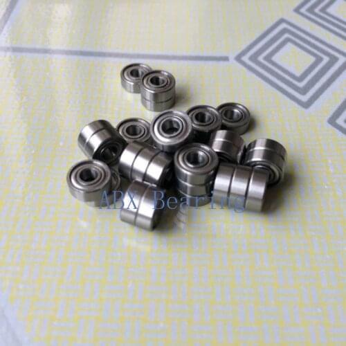 10pcs MR104ZZ L-1040 MR104 deep groove ball bearing 4x10x4 mm miniature bearing ABEC3