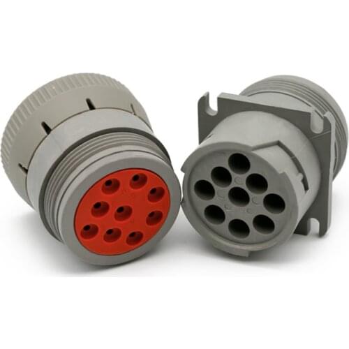 20Set 9 Pin Deutsch HD10 Series New ROHS Environmental Protection Connector Plug Non-Threaded Rear In Line HD16-9-16S HD14-9-16P