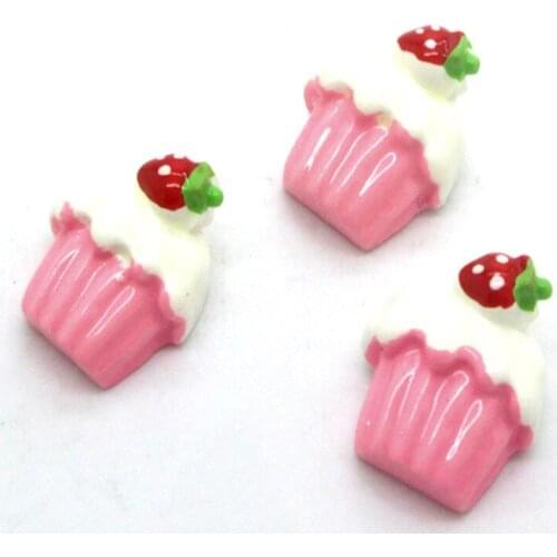 20pcs Resin Ice Cream Flatback Cabochon Jewelry Findings Scrapbooking For Jewelry Making Charms Pendants Accessories Diy
