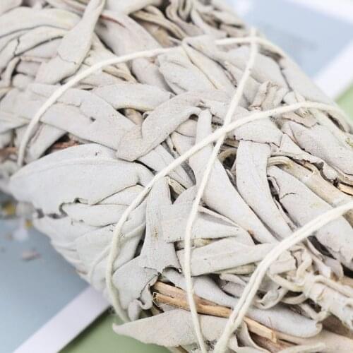 9cm 40g White Sage Smudge Stick Herb House Cleansing Negativity Removal