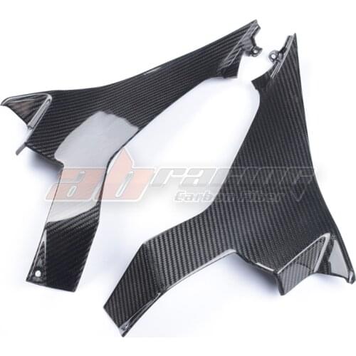 Motorcycle Tank Of The Side Panel For Kawasaki Ninja 400 2018-2020 Carbon Fiber 100