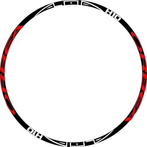 For Mountain Bike 26"/27.5"/29" Rim Wheel Stickers Decals MTB Waterproof Replacemant Safe Protector 2 WHEELS