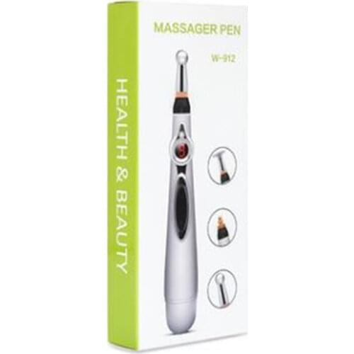 Acupuncture pen English electric massage meridian energy point pen pen cycle