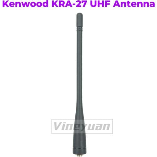 Kenwood KRA27 UHF Antenna for Kenwood TK372 TK3160 TK3170 TK3173 TK3180 TK3300 TK5310 Helical Antenna 440-490 MHz - 5 Pack