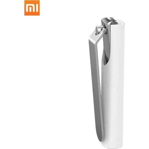 Xiaomi Mijia Stainless Steel Nail Clippers With Anti-splash Cover Trimmer Pedicure Care Nail Clippers Mi Professional File Tool