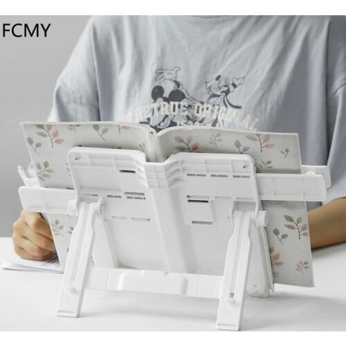 Multicolor Book Stand Holder Portable Foldable Bookend Bookstand Reading Support For Student Children Writing Bracket Office Use