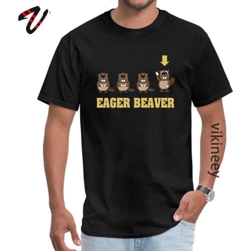 Eager Beaver O-Neck Tshirts Summer Autumn Casual Tops Shirts Jewish Sleeve High Quality Moscow Tops T Shirt Men