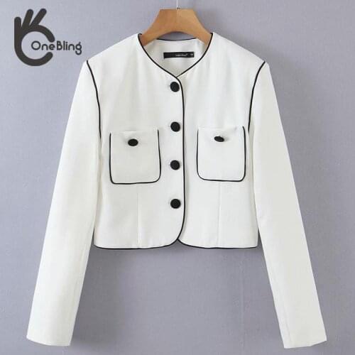 Женские белые куртки ONEBLING China At AliExpress