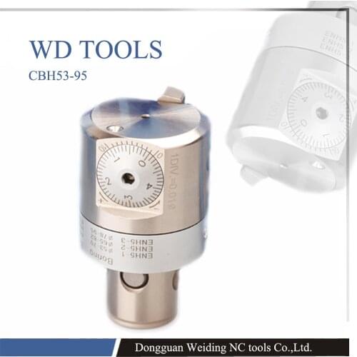 Adjustable CBH finish boring head CBH20-36 25-47 32-60 CNC Boring head 0.01mm Grade increase CNC Mill lathe tool CNC head boring