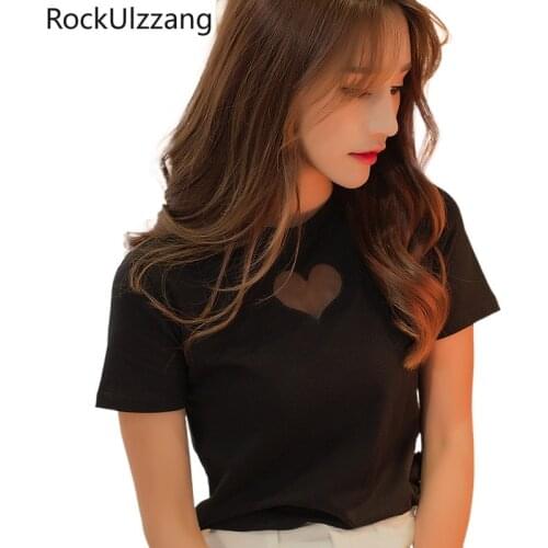 Женские футболки Rockulzzang China At AliExpress