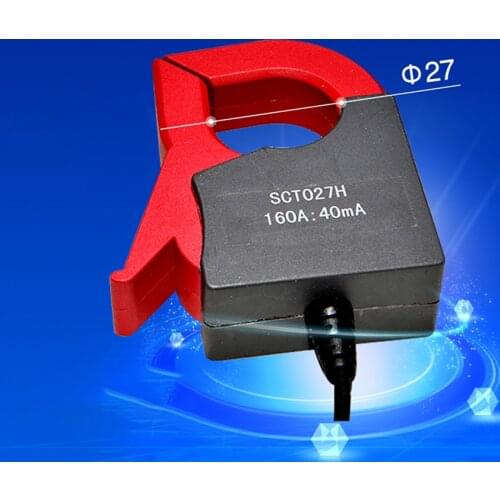 SCT027H 160A/40mA 190 ohm 50-60Hz Opening-closing type current transformer 27mm Hole for AC motor,lighting device,air compressor