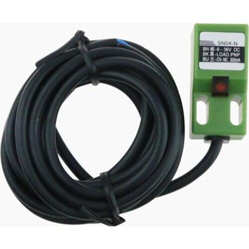 SN04N Inductive Proximity Sensor Switch SN04-N DC NPN 4mm 3 Wire 6-36V Approach Sensor Switch