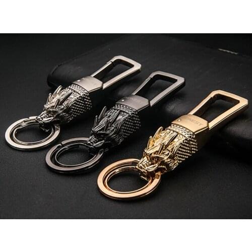 Universal Car Keychain Metal Pendant Motorcycle Car Key Rings Accessories for Kia Optima K5 Audi A3 Subaru Forester Volkswagen