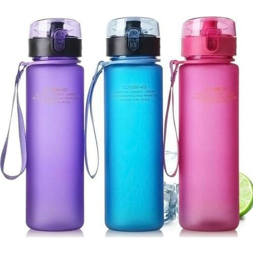 400ml 560ml Bicycle Water Bottle BPA Free Leak Proof Sports Water Bottle High Quality Tour Hiking Portable Bottles
