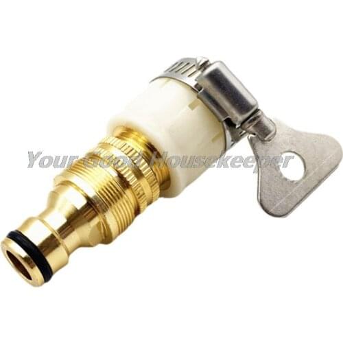 15mm-23mm Universal Kitchen Hose Adapter Metal Faucet Connector Mixer Hose Tools