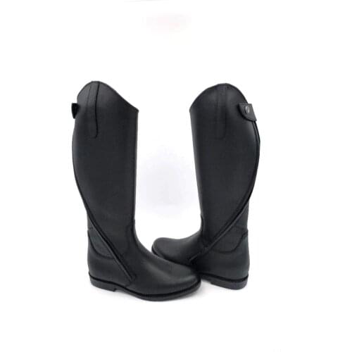 Aoud Saddley Horse Riding Boots Full Leather Dressage Boots Equestrian Boots Parksy Zipper Shoes Horse racing Equipment Halter