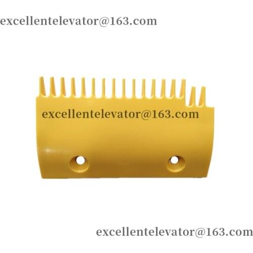 ASA00B654-R Comb Plate L158mm W94.4mm Hole Space 90mm 17T Use for LG-Sigma Escalator 1 Pack=5 Pieces