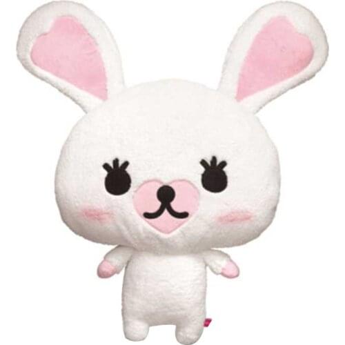 76CM Large mofy Plush toy Lovely rabbit Soft Stuffed Animal Dolls Sleeping Back Cushion Cute Stuffed rabbit Baby Accompany Doll