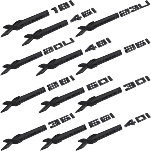Black XDrive Sticker For BMW E46 E90 E36 E39 E60 E61 E53 E52 E87 M1 M2 M3 M4 M5 M6 X1 X3 X4 X5 X6 X7 F10 F20 F30 BMW Sticker