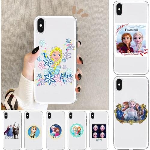 Frozen Anime Transparent Phone cover hull For SamSung Galaxy S 8 9 10 20 21 S30 Plus Edge E S20fe 5G Lite Ultra soft