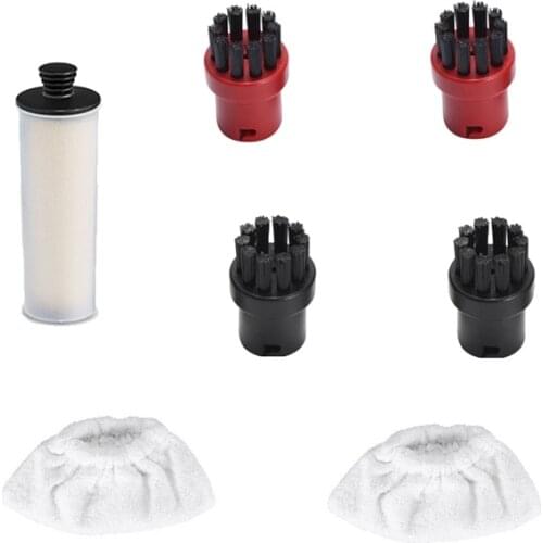 Round Brush Descaling Cartridge for Karcher SC2 SC3 Clean Water Descaling Filter Vacuum Cleaner Sweeper Replace for Home