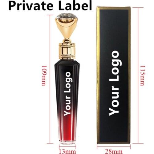 100pcs/lot Matte Lipstick Wholesale With No Logo Liquid Lipstick Bulk Cosmetics Private Label Diamond Tube Lip Gloss Vendors